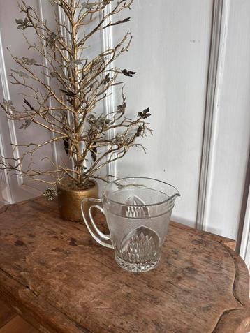 Sap/waterkan bewerkt glas,vintage,zgan beschikbaar voor biedingen