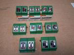 Fleischman 6920 tm 6928 schakelaars 16 x bijna nieuwstaat., Gelijkstroom, Fleischmann, Rails, Ophalen of Verzenden