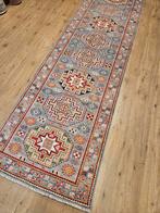 Vintage handgeknoopt oosters tapijt loper kazak 300x87, Huis en Inrichting, Stoffering | Tapijten en Kleden, Info@SlatsAntiek.nl