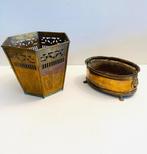 2 koperen jardinieres, Antiek en Kunst, Antiek | Koper en Brons, Ophalen of Verzenden