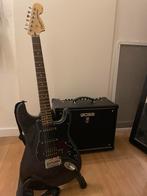 Boss katana 50 met stratocaster gitaar, Fender, Met versterker, Ophalen of Verzenden, Zo goed als nieuw
