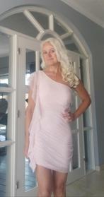 Pink jurkje met drapeer maat 36 38, Kleding | Dames, Jurken, Nieuw, Ophalen of Verzenden, Roze, Maat 36 (S)