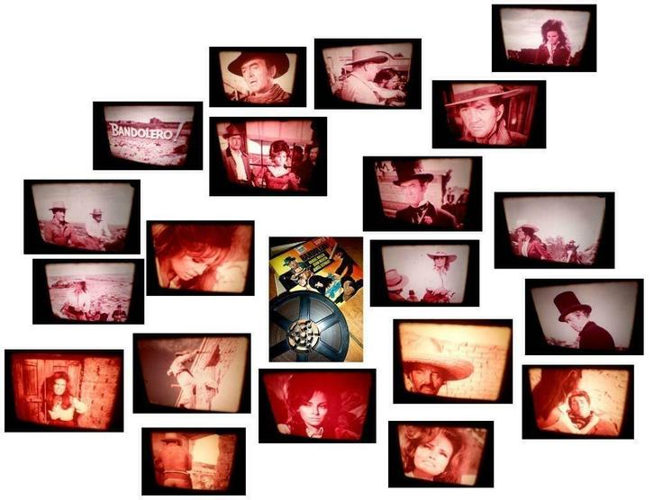 8mm film Bandolero ! - TopCast -1968 - mooie - rooiig -, Audio, Tv en Foto, Filmrollen, 8mm film, Ophalen of Verzenden