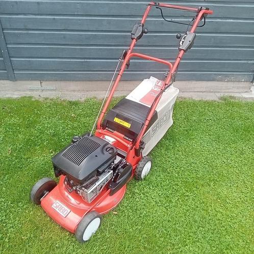 SABO TURBO STAR GRASMAAIER ZELFRIJDEND BENZINE MAAIER, Tuin en Terras, Grasmaaiers, Gebruikt, Benzine-grasmaaier, Cirkelmaaier