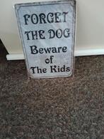 Bordje hond, Ophalen, Nieuw