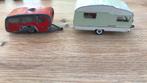 Tekno caravan camping sprite, Hobby en Vrije tijd, Modelauto's | 1:43, Gebruikt, Ophalen of Verzenden