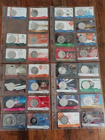 Penningen in Coincard NL beschikbaar voor biedingen