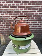 Oude petroleumstel met ketel, Ophalen