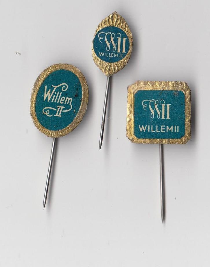 Sigaren speldjes Willem II Blauw, Verzamelen, Speldjes, Pins en Buttons, Gebruikt, Speldje of Pin, Overige onderwerpen, Ophalen of Verzenden