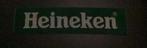 Heineken bier bar doek 130 x 30 cm, Verzamelen, Biermerken, Ophalen of Verzenden, Zo goed als nieuw, Reclamebord, Plaat of Schild