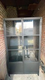 Vitrinekast Castello - Kwantum, Huis en Inrichting, Kasten | Vitrinekasten, Ophalen, Nieuw, 50 tot 100 cm, Metaal