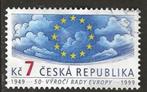 Tsjechie 16, sterren van EU, Postzegels en Munten, Postzegels | Europa | Overig, Overige landen, Verzenden, Gestempeld