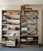 Metalen boekenkast/stellingkast, Huis en Inrichting, Kasten | Stellingkasten, Ophalen, Gebruikt