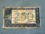 Bankbiljet 2,50 gulden 1938 Zilverbon, Ophalen of Verzenden, 2½ gulden, Los biljet