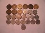 27 munten Spanje 10,1 pesetas,10 centimos 1944/1998, Ophalen of Verzenden, Overige landen, Setje