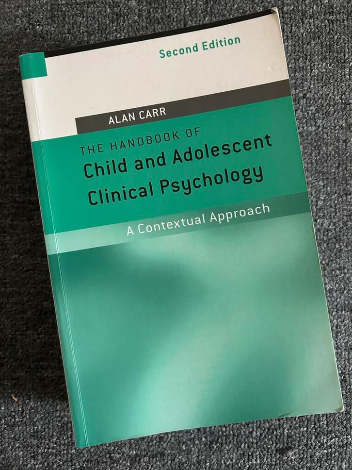 Handbook Child & Adolescent Clinical Psychology, Boeken, Psychologie, Zo goed als nieuw, Klinische psychologie, Ophalen of Verzenden