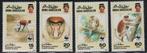 C534 Brunei 430/33 postfris Dieren / Apen / WWF, Verzenden, Postfris, Dier of Natuur