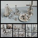 Miniatuur zilver,  diverse zilveren miniaturen., Antiek en Kunst, Ophalen of Verzenden, Zilver