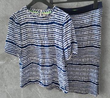 ✨️STREET ONE prachtige set (rok&shirt) ZGAN Maat 40✨️ beschikbaar voor biedingen