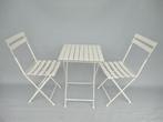 Bistro set / tuinset, Ophalen of Verzenden, Zo goed als nieuw, Overige materialen, 2 zitplaatsen