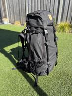 Backpack Fjällräven Kajka 65L G1000 stof, 30 cm of meer, Zwart, Zo goed als nieuw, 35 tot 55 cm