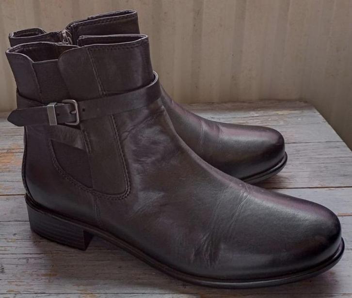 Ara Liverpool enkellaarsjes, laarsjes zwart leer 38, Kleding | Dames, Schoenen, Zo goed als nieuw, Lage of Enkellaarzen, Zwart