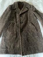 Vintage Listerllama jas mantel taupe bruin mt 50, Ophalen of Verzenden, Gedragen, Maat 48/50 (M), Bruin