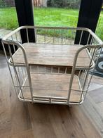 Bakkerskastje op wielen - vintage, Vintage, 55 tot 75 cm, Zo goed als nieuw, Rechthoekig