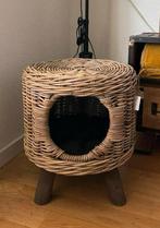 Luxe honden/katten mand op poten rotan, Ophalen of Verzenden, Nieuw, Riet