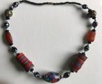 Vintage Afrikaanse? ketting + grote Murano millefiori kraal!, Sieraden, Tassen en Uiterlijk, Kettingen, Ophalen of Verzenden, Zo goed als nieuw