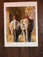 Schilderij van Gerda Onnes - De stad in, de stad uit, Antiek en Kunst, Ophalen of Verzenden