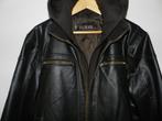 Guess heren lederen (bomber)jack., Kleding | Heren, Jassen | Winter, Guess, Maat 56/58 (XL), Zo goed als nieuw, Zwart