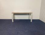 15 x Vergadertafel Unifor, bruin eiken blad, 160 x 80 cm., Ophalen, Gebruikt