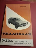 Datsun Cherry Vraagbaak 1971-1978, Boeken, Verzenden, Gelezen, Nissan, P. Olyslager