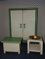 Blikken poppenhuis meubels, Antiek en Kunst, Antiek | Speelgoed, Ophalen of Verzenden