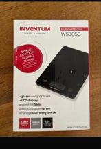 Inventum Keukenweegschaal WS305B, Witgoed en Apparatuur, Keukenweegschaal, Ophalen of Verzenden, Digitaal, Fijner dan 1 gram