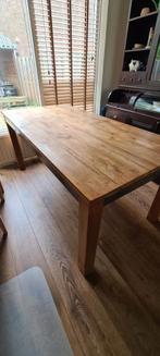 Houten grote stevige eettafel 180 x 90 x 78, Huis en Inrichting, 50 tot 100 cm, 150 tot 200 cm, Gebruikt, Rechthoekig