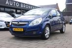 Opel Corsa 1.4-16V ENJOY AIRCO | CRUISE | TREKHAAK, Voorwielaandrijving, Gebruikt, 4 cilinders, Blauw