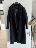 Zwarte C&A Premium Mantel - Maat M, Kleding | Dames, Jassen | Winter, Ophalen of Verzenden, Zo goed als nieuw, Maat 38/40 (M)