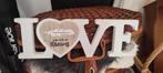 Leuke houten LOVE letters decoratie, Ophalen of Verzenden, Zo goed als nieuw