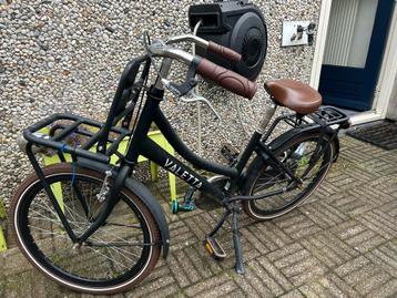 Valetta Cargo Transportfiets 22 inch Meisjesfiets Mat Zwart beschikbaar voor biedingen
