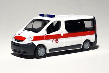 Rietze 51304 Opel Vivaro Rode Kruis België - 25% actie beschikbaar voor biedingen