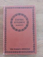 J. Marriott - Empire Settlement (The World's Manuals) 1927, Ophalen of Verzenden