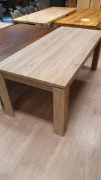 Grijze melamine eettafel van 200x100cm, Ophalen, 100 tot 150 cm, Vijf personen of meer, Modern