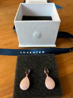 Luxeter oorbellen rose lila nieuw, Sieraden, Tassen en Uiterlijk, Oorbellen, Overige materialen, Hangers, Nieuw, Ophalen of Verzenden