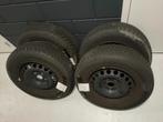 Winterbanden met stalen 5-gaats velg voor VW Golf 5, Auto-onderdelen, Banden en Velgen, Ophalen, Gebruikt, 15 inch, Banden en Velgen