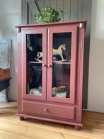 Vitrinekast, Ophalen, 100 tot 150 cm, 50 tot 100 cm, Zo goed als nieuw