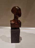 Brons beeldje buste vrouw 33/60, Antiek en Kunst, Ophalen of Verzenden