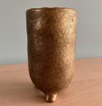 Daan Kromhout St tropez goudkleurige vaas, Huis en Inrichting, Woonaccessoires | Vazen, Overige materialen, Gebruikt, Overige kleuren