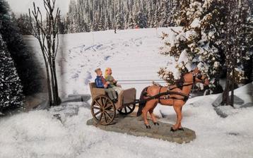 Lemax: Autumn carriage ride voor in uw kerstdorp. beschikbaar voor biedingen